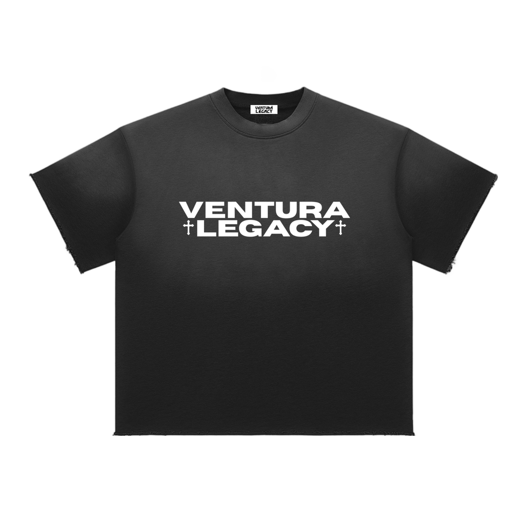 Ventura Legacy | Sun Fade Raw Edge T-Shirt Xebec