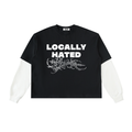 Ventura Legacy | Layered Contrast Sleeve Cotton T-Shirt Hated