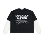 Ventura Legacy | Layered Contrast Sleeve Cotton T-Shirt Hated