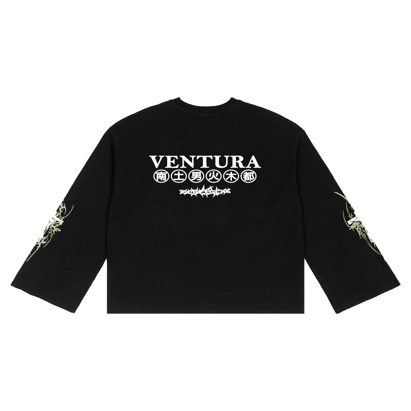 Ventura Legacy | Unisex Waffle Raw Edge T-Shirt Mercy