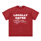 Ventura Legacy | Vintage Washed Raglan Cotton T-Shirt Hated
