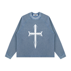 Ventura Legacy | Unisex Vintage Wash Boxy  Waffle Sweatshirt Northmark