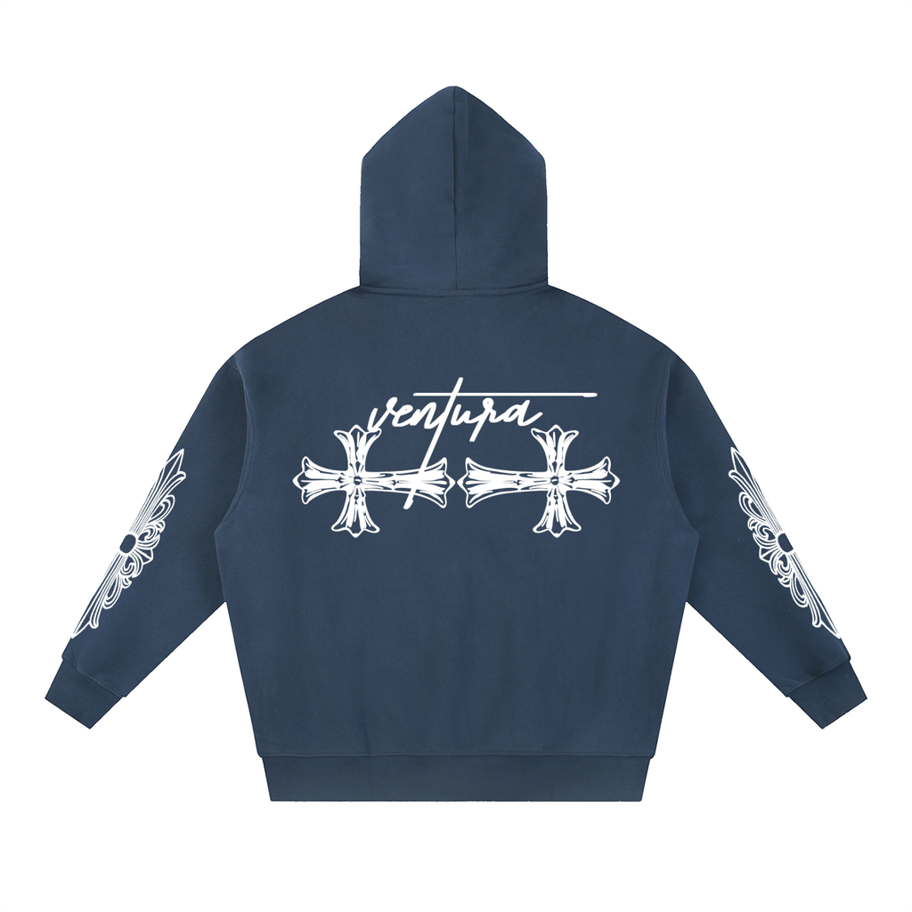 Zip Boxy Hoodie Levory
