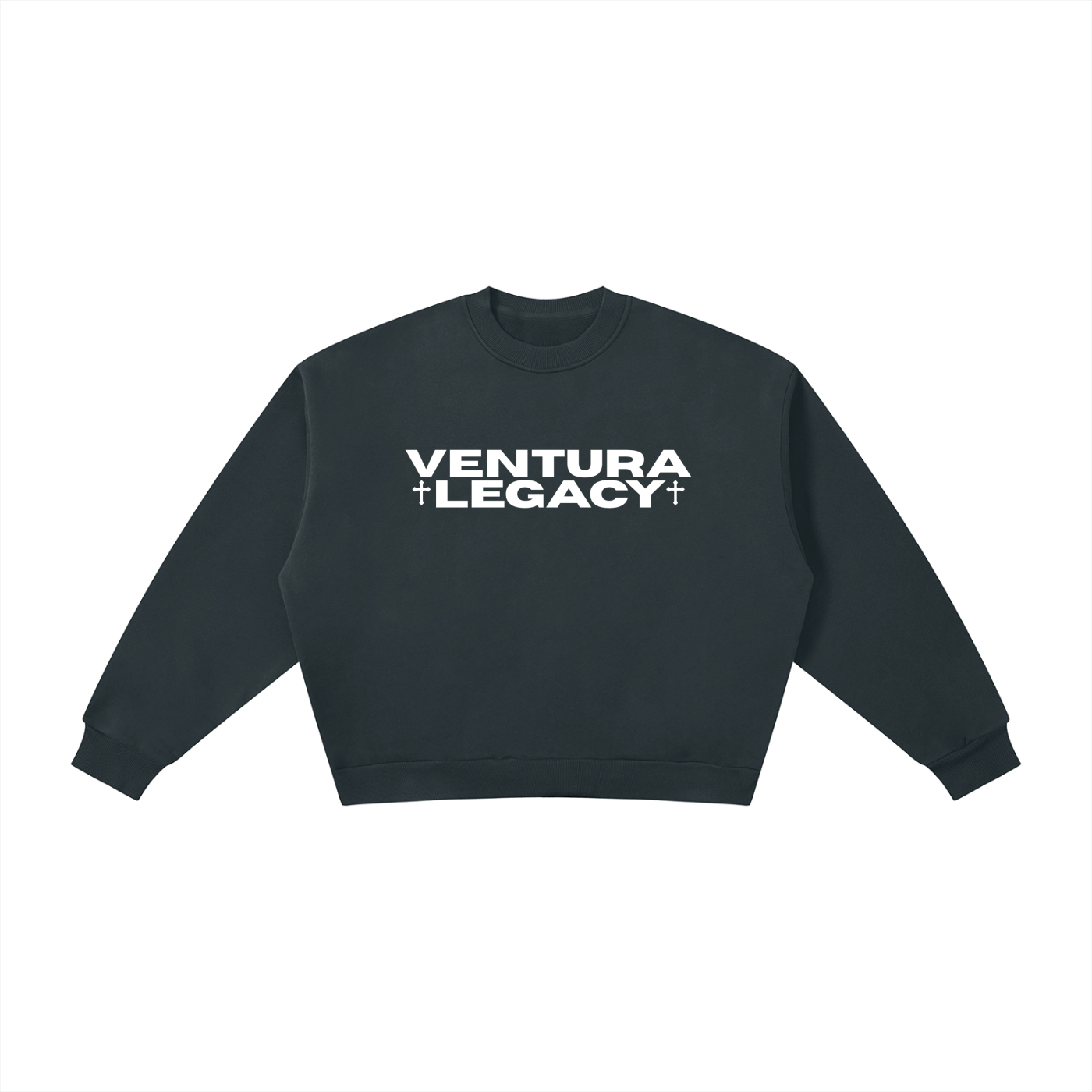 Ventura Legacy | Boxy Fleece Crewneck Sweatshirt Xebec