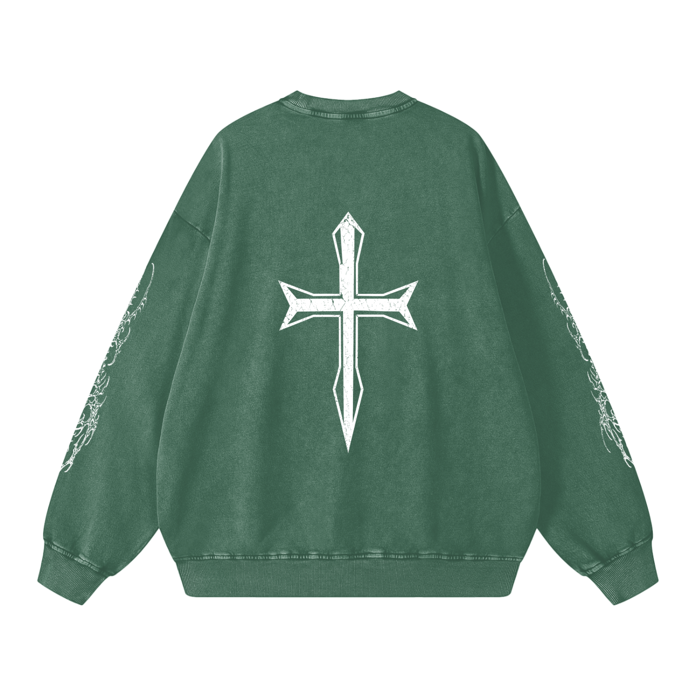 Snow Washed Oversized Sweatshirt