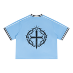 Unisex Boxy V-Neck Soccer Jersey