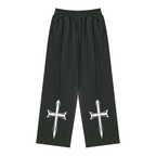 Ventura Legacy | Unisex Striped Pleated Pants Cross