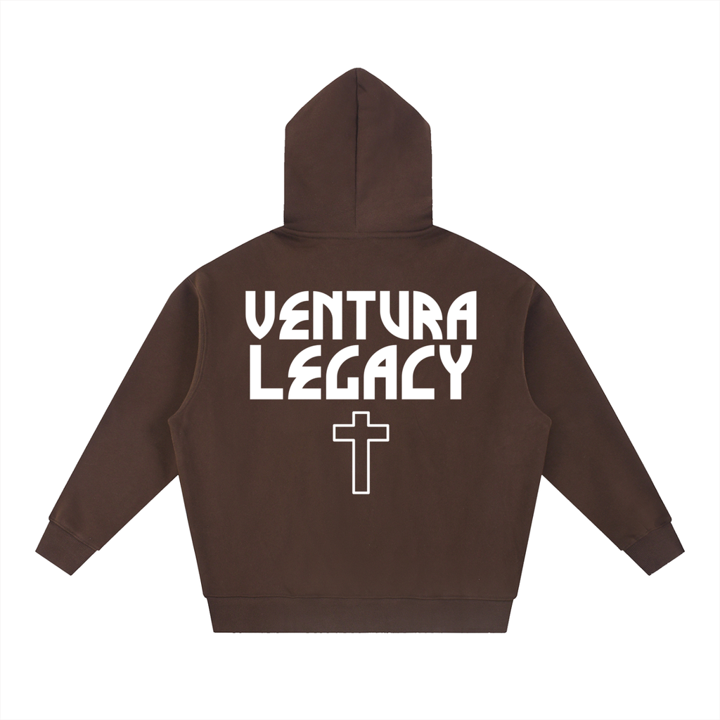 Ventura Legacy | Essential Oversized Boxy Fit Fleece Hoodie ODD