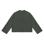 Ventura Legacy | Unisex Mock Neck Raw Edge Boxy Sweatshirt Xebec
