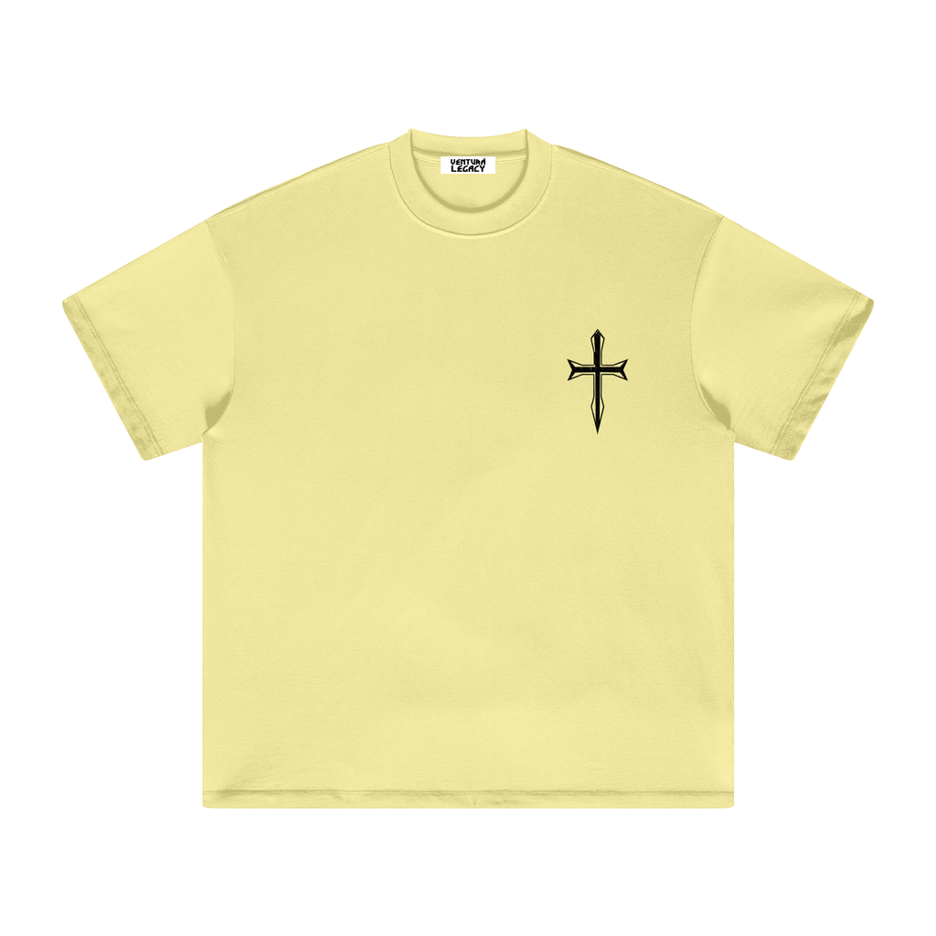 Ventura Legacy | Heavyweight Earth Tone T-Shirt Cross