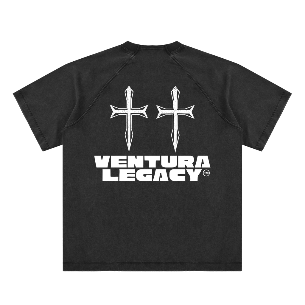 Ventura Legacy | Vintage Washed Raglan Cotton T-Shirt Northmark