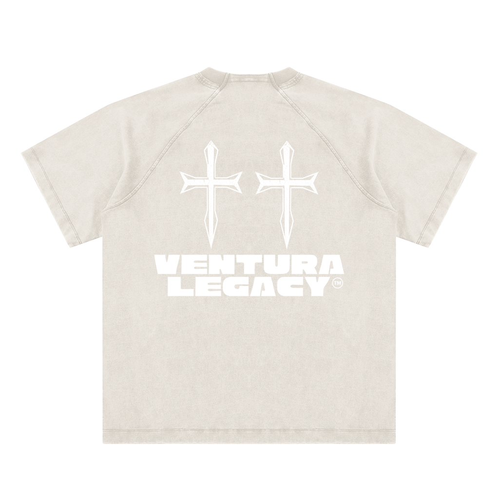 Ventura Legacy | Vintage Washed Raglan Cotton T-Shirt Northmark