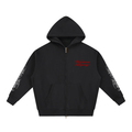 Zip Boxy Hoodie Drain