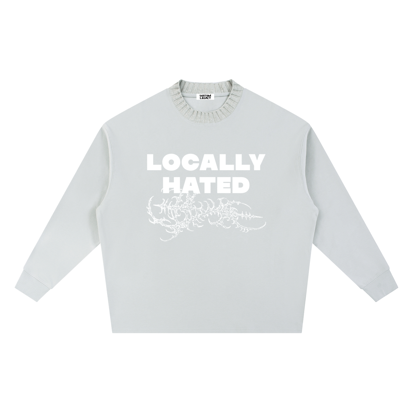 Ventura Legacy | Knitted Round Neck Oversize Sweatshirt Hated
