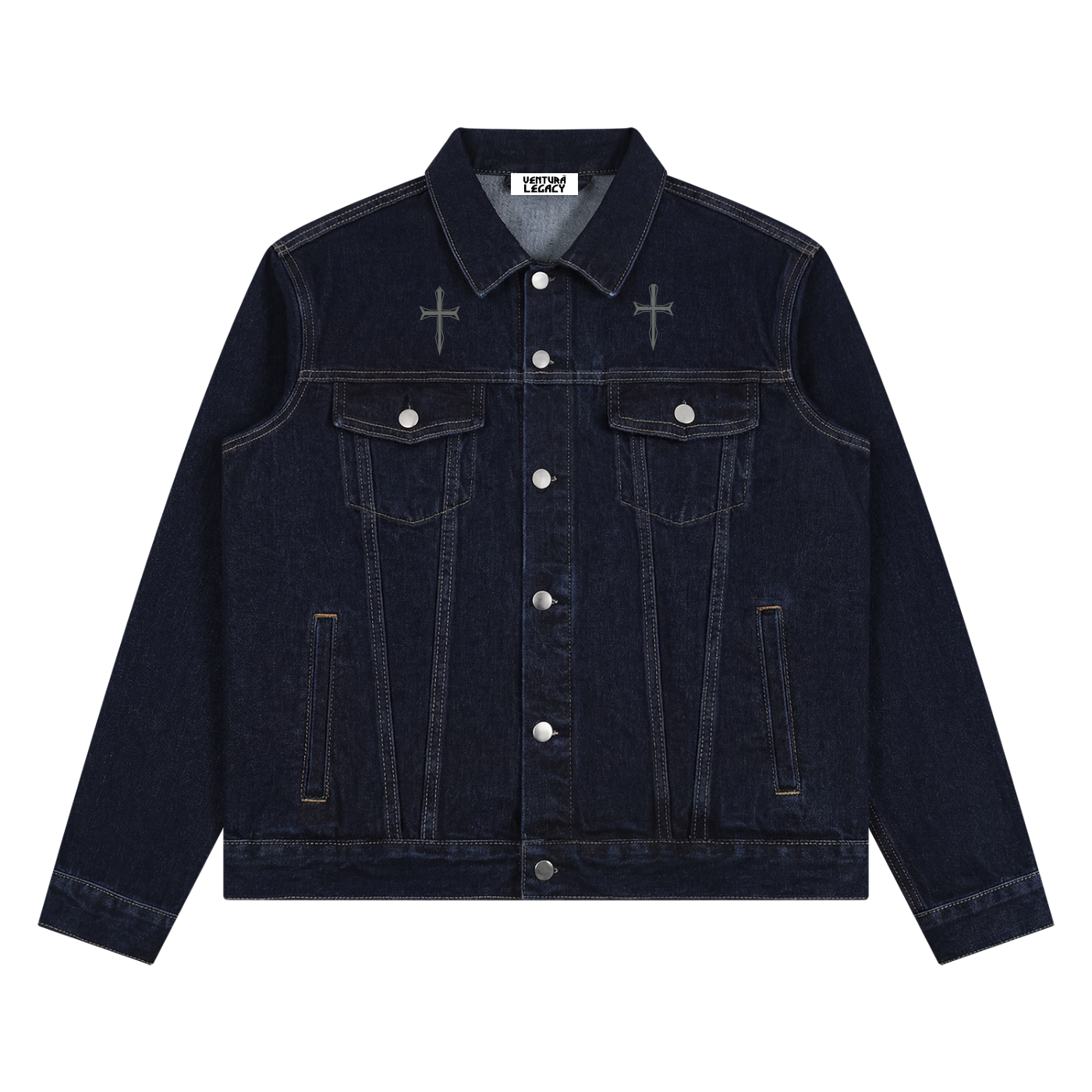 Ventura Legacy | Unisex Vintage Wash Denim Jacket Northmark