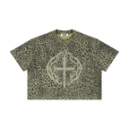 Unisex Leopard Print Boxy T-Shirt