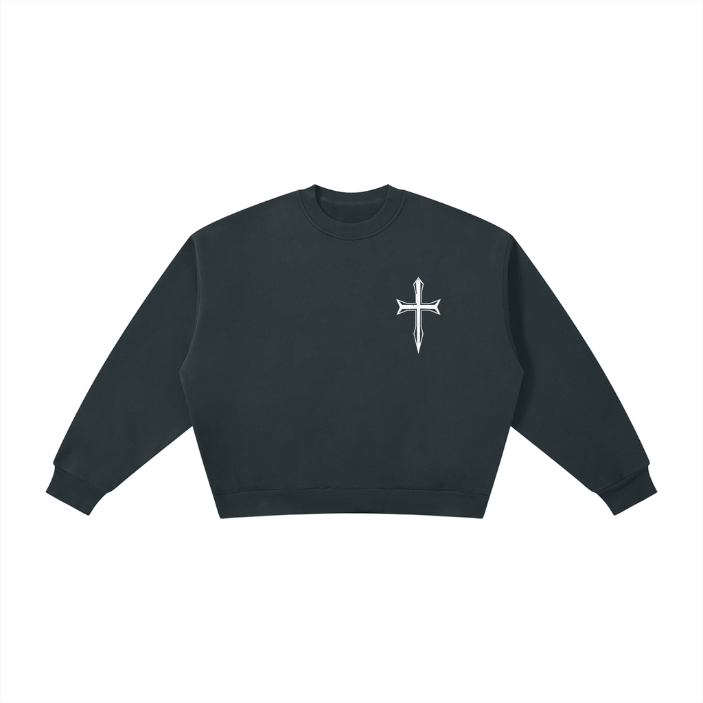 Ventura Legacy | Boxy Fleece Crewneck Sweatshirt Hated