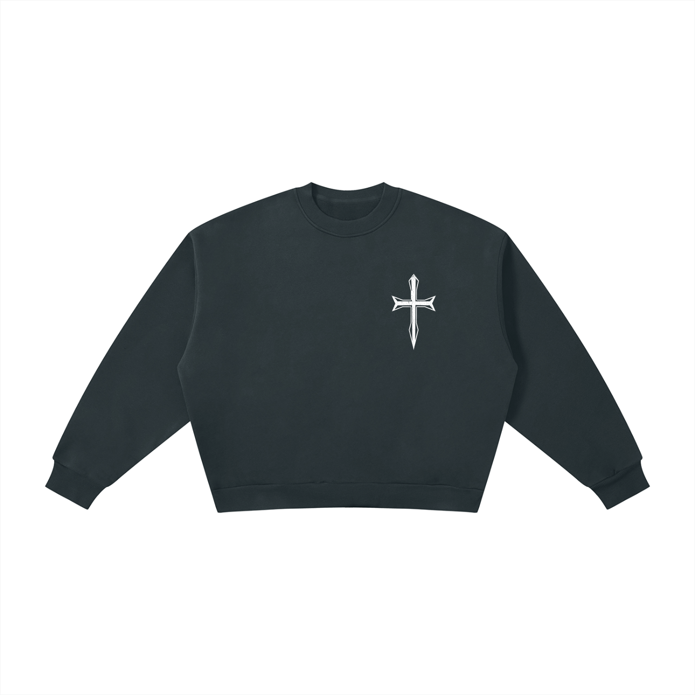 Ventura Legacy | Boxy Fleece Crewneck Sweatshirt Hated