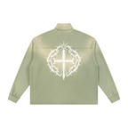 Ventura Legacy | Sun Fade Raw Edge Quarter-Zip Sweatshirt Northmark