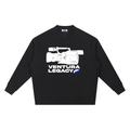 Ventura Legacy | Knitted Round Neck Oversize Sweatshirt Messa