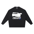 Ventura Legacy | Knitted Round Neck Oversize Sweatshirt Messa