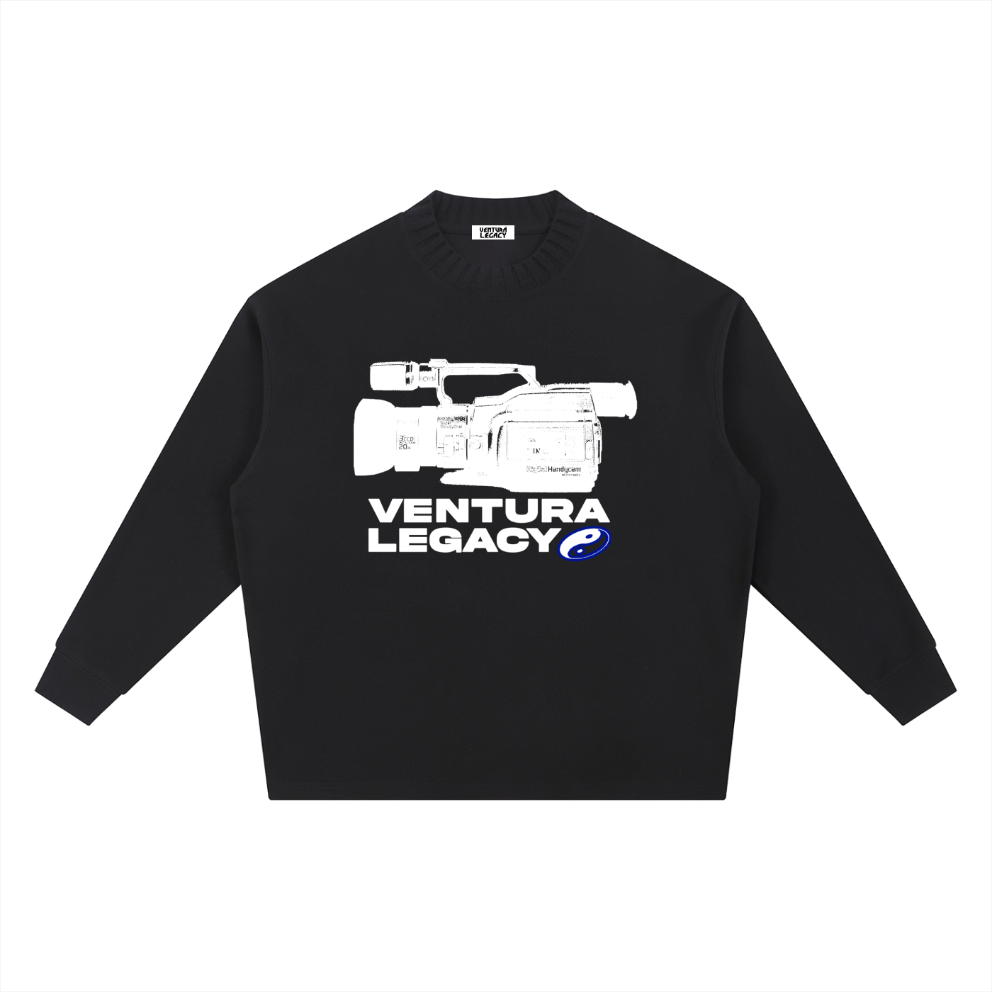 Ventura Legacy | Knitted Round Neck Oversize Sweatshirt Messa