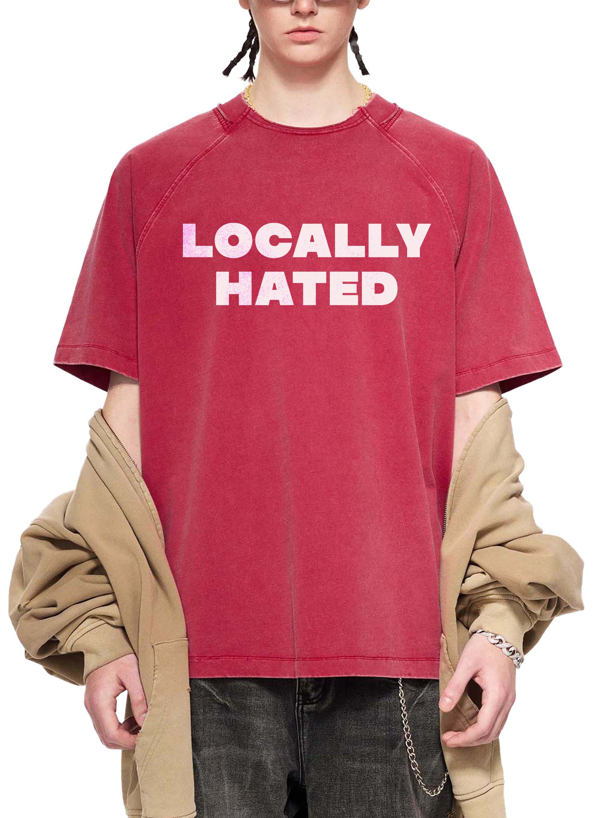 Ventura Legacy | Vintage Washed Raglan Cotton T-Shirt Hated